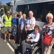 Tynedale Stroke Club by the Adapt (NE) bus