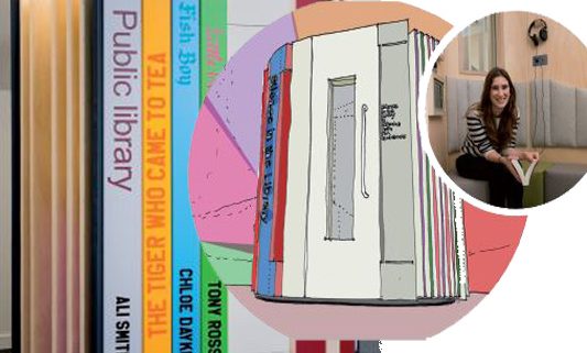 Listening Pod at Hexham Library