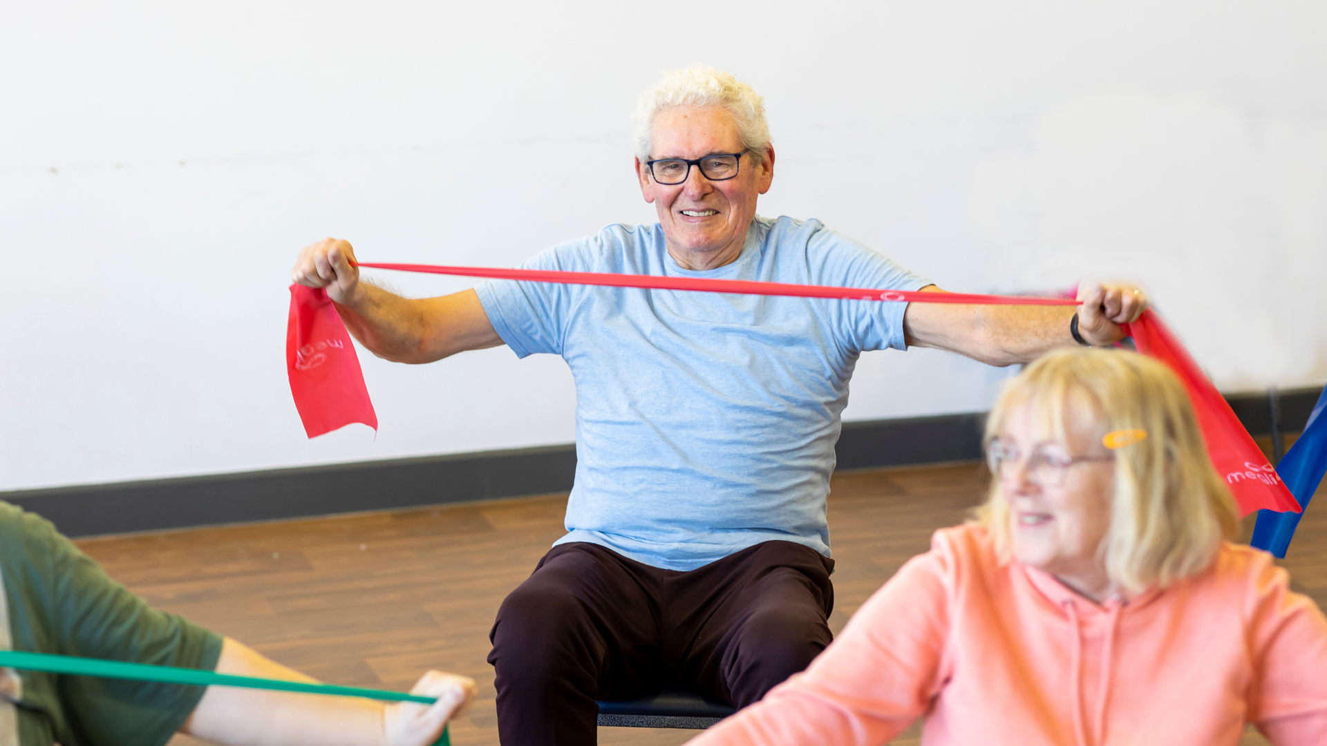 Chair-based yoga